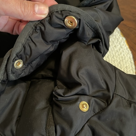 J. Crew Long Wintress Puffer Jacket Waist Tie Medium Petite - Picture 12 of 13